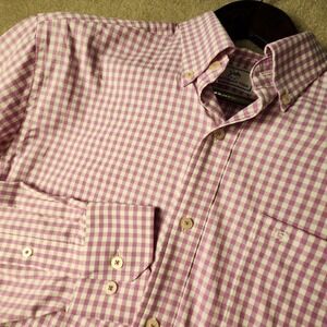 Southern Tide Intercoastal Gingham Check Button Down Shirt Men's‎ Size Medium